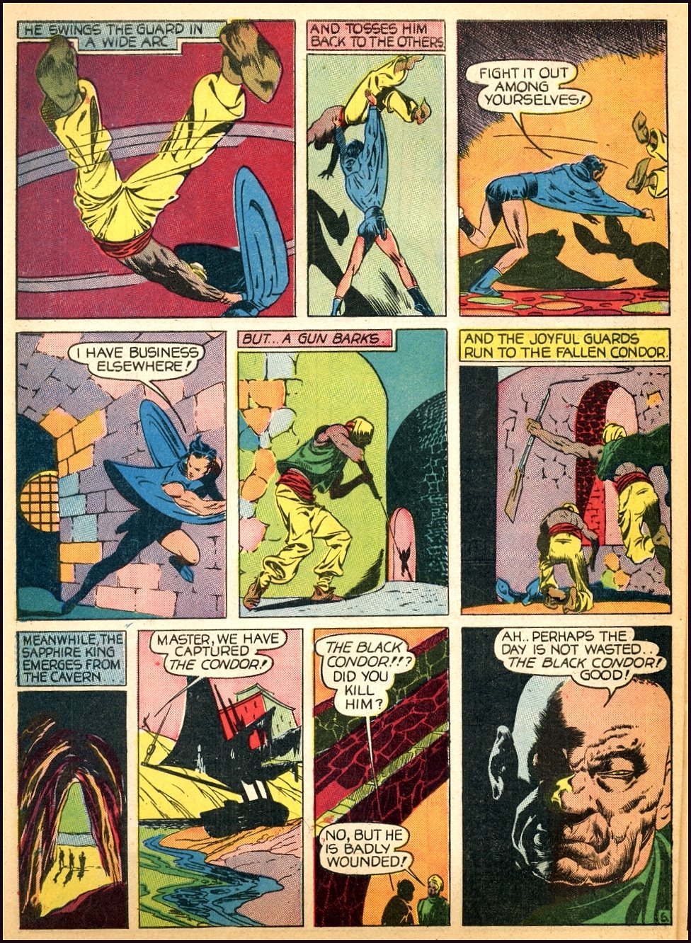 Crack Comics #5 (Quality Comics), page 8. Public domain (US).