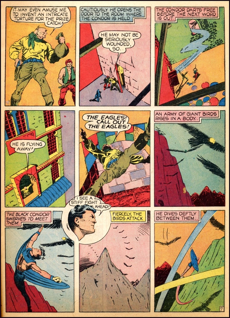 Crack Comics #5 (Quality Comics), page 9. Public domain (US).
