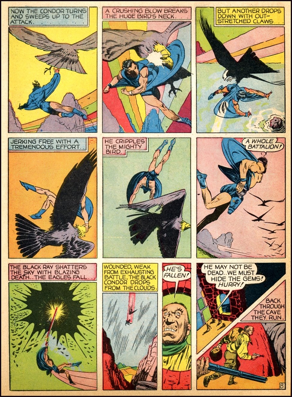 Crack Comics #5 (Quality Comics), page 10. Public domain (US).