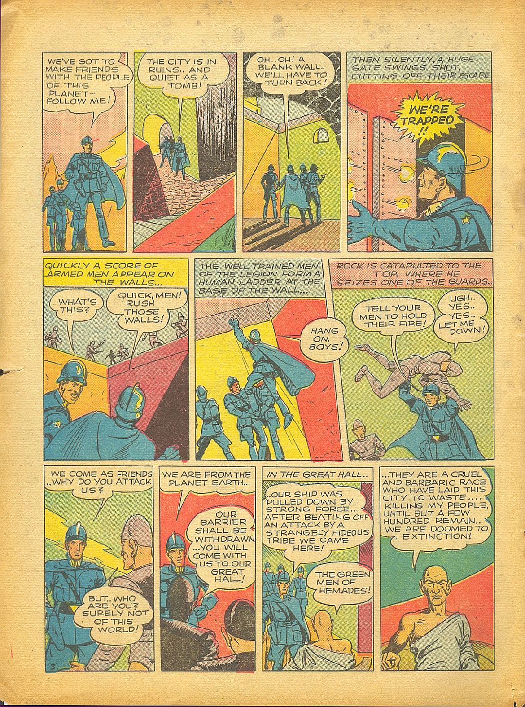 Crack Comics #6 (Quality Comics), page 16. Public domain (US).
