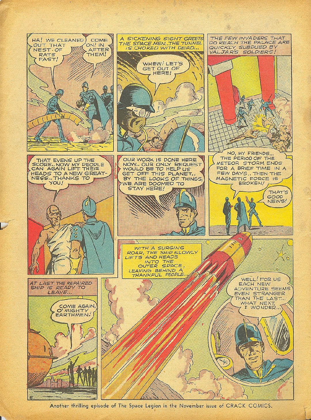 Crack Comics #6 (Quality Comics), page 18. Public domain (US).
