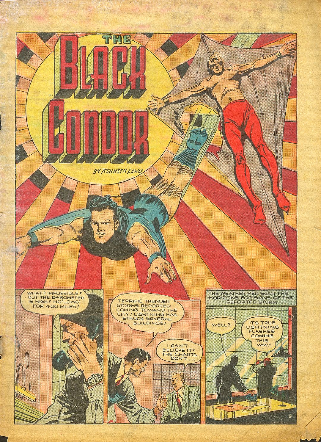 Crack Comics #6 (Quality Comics), page 3. Public domain (US).