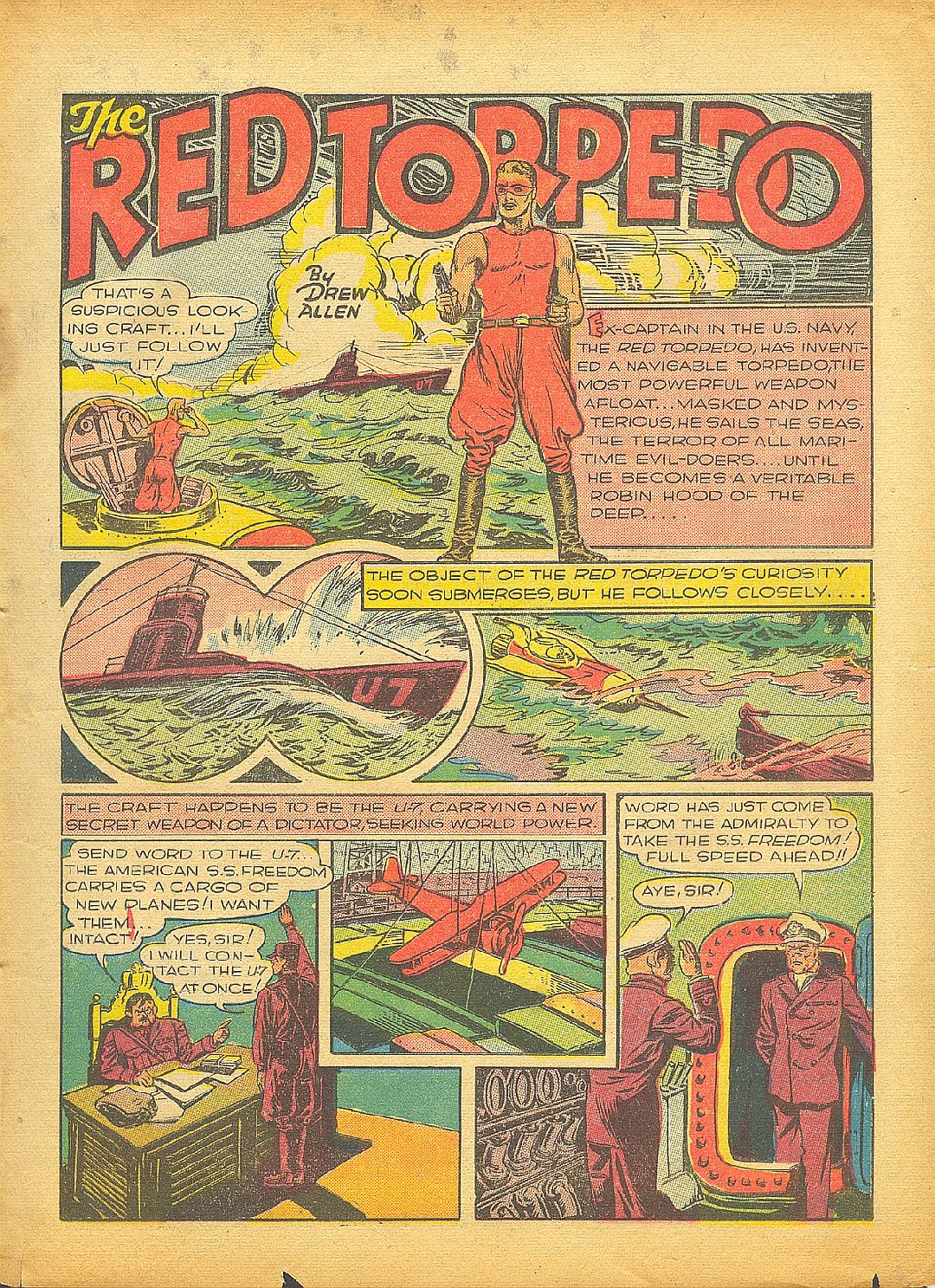 Crack Comics #6 (Quality Comics), page 21. Public domain (US).