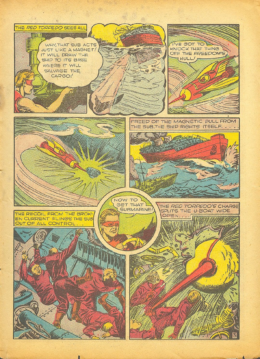 Crack Comics #6 (Quality Comics), page 23. Public domain (US).