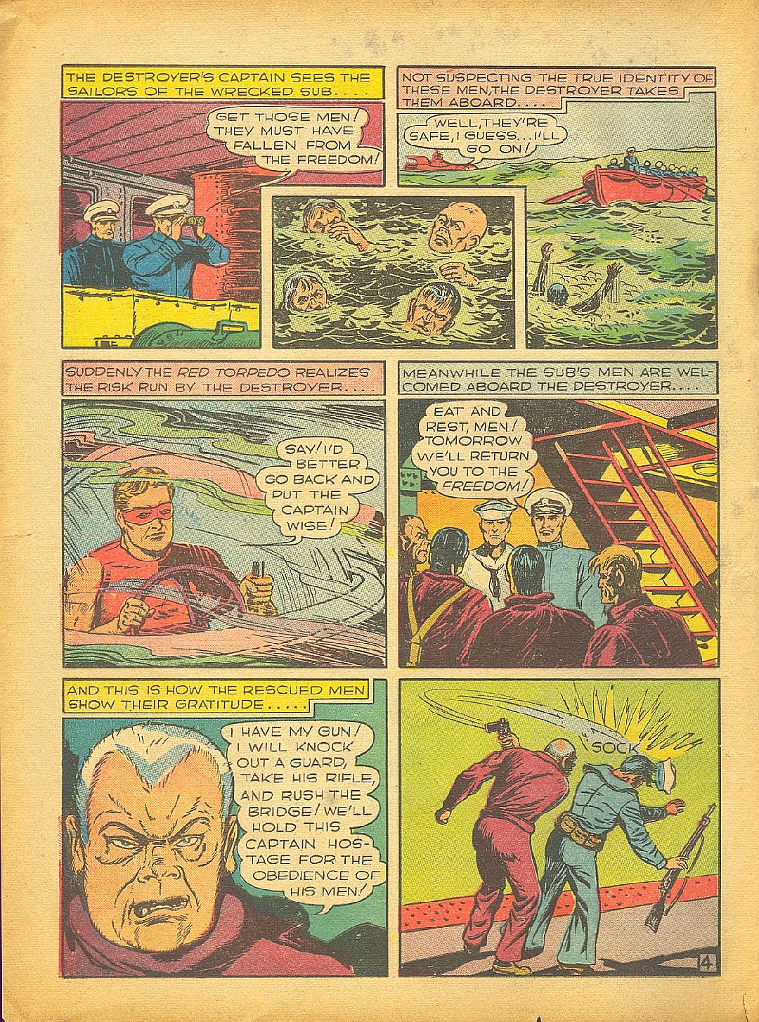 Crack Comics #6 (Quality Comics), page 24. Public domain (US).