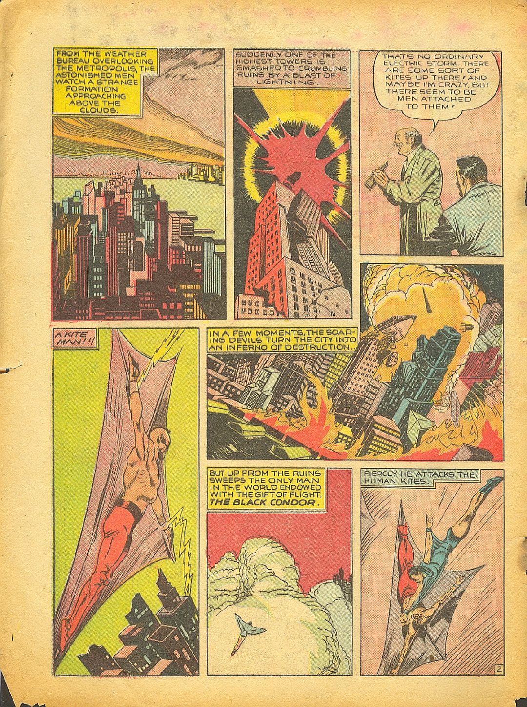 Crack Comics #6 (Quality Comics), page 4. Public domain (US).