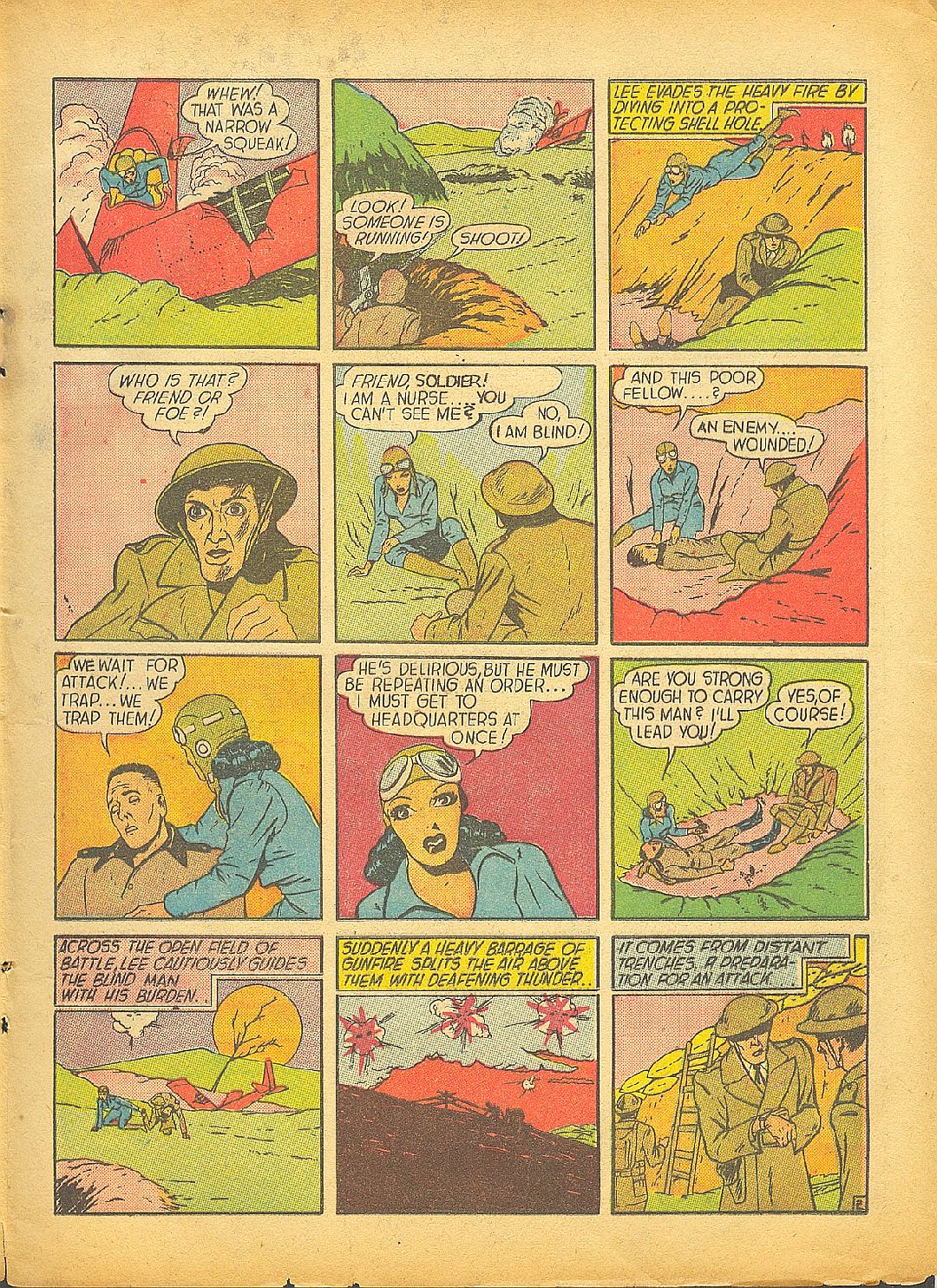 Crack Comics #6 (Quality Comics), page 31. Public domain (US).