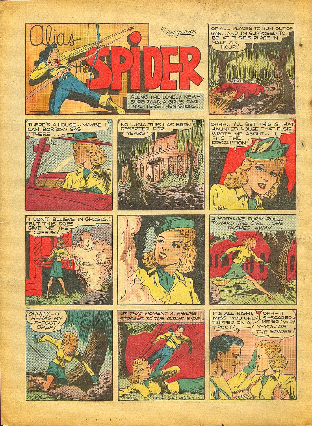 Crack Comics #6 (Quality Comics), page 34. Public domain (US).