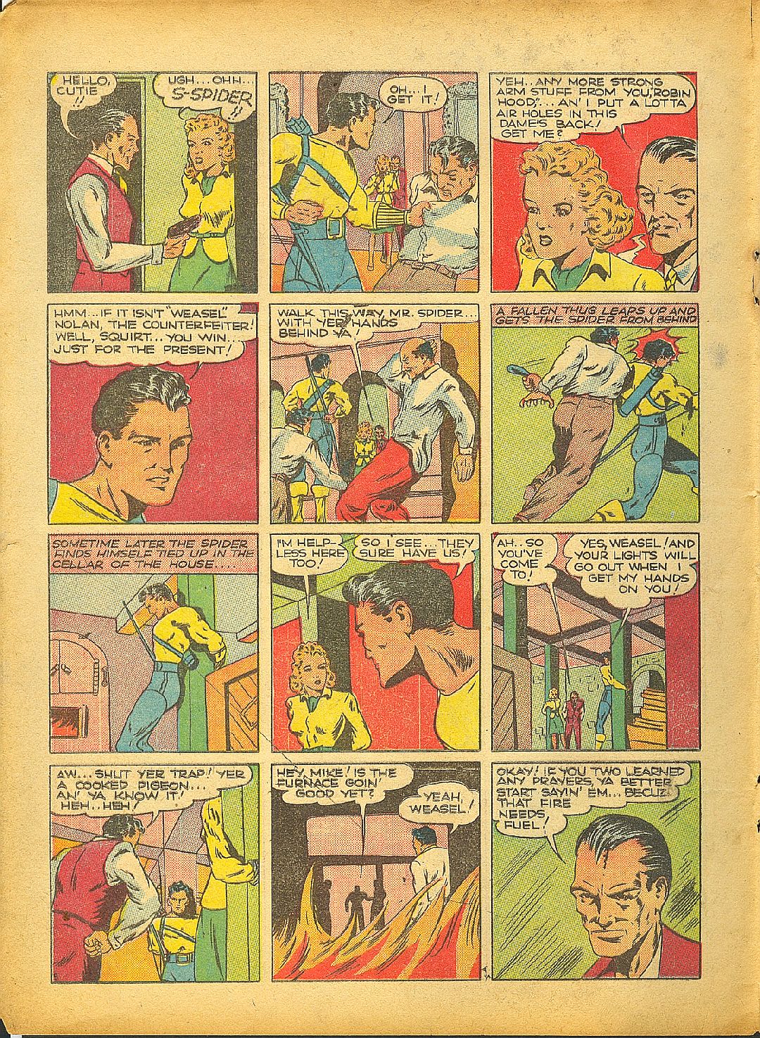 Crack Comics #6 (Quality Comics), page 38. Public domain (US).