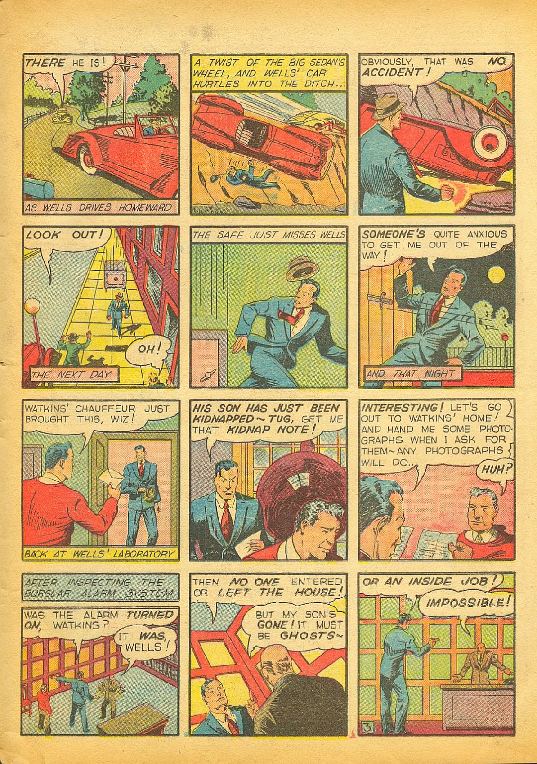 Crack Comics #6 (Quality Comics), page 47. Public domain (US).