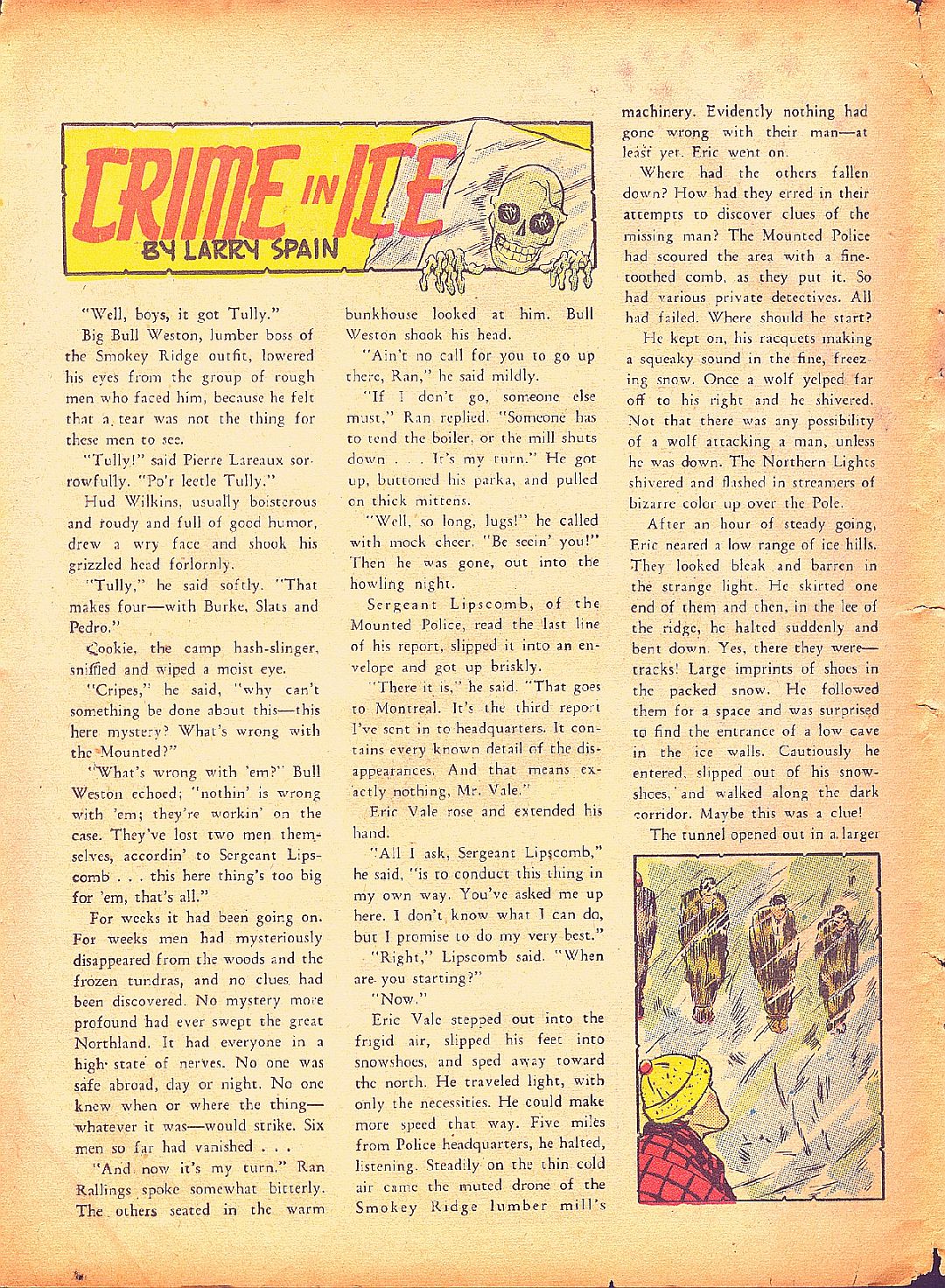 Crack Comics #6 (Quality Comics), page 50. Public domain (US).