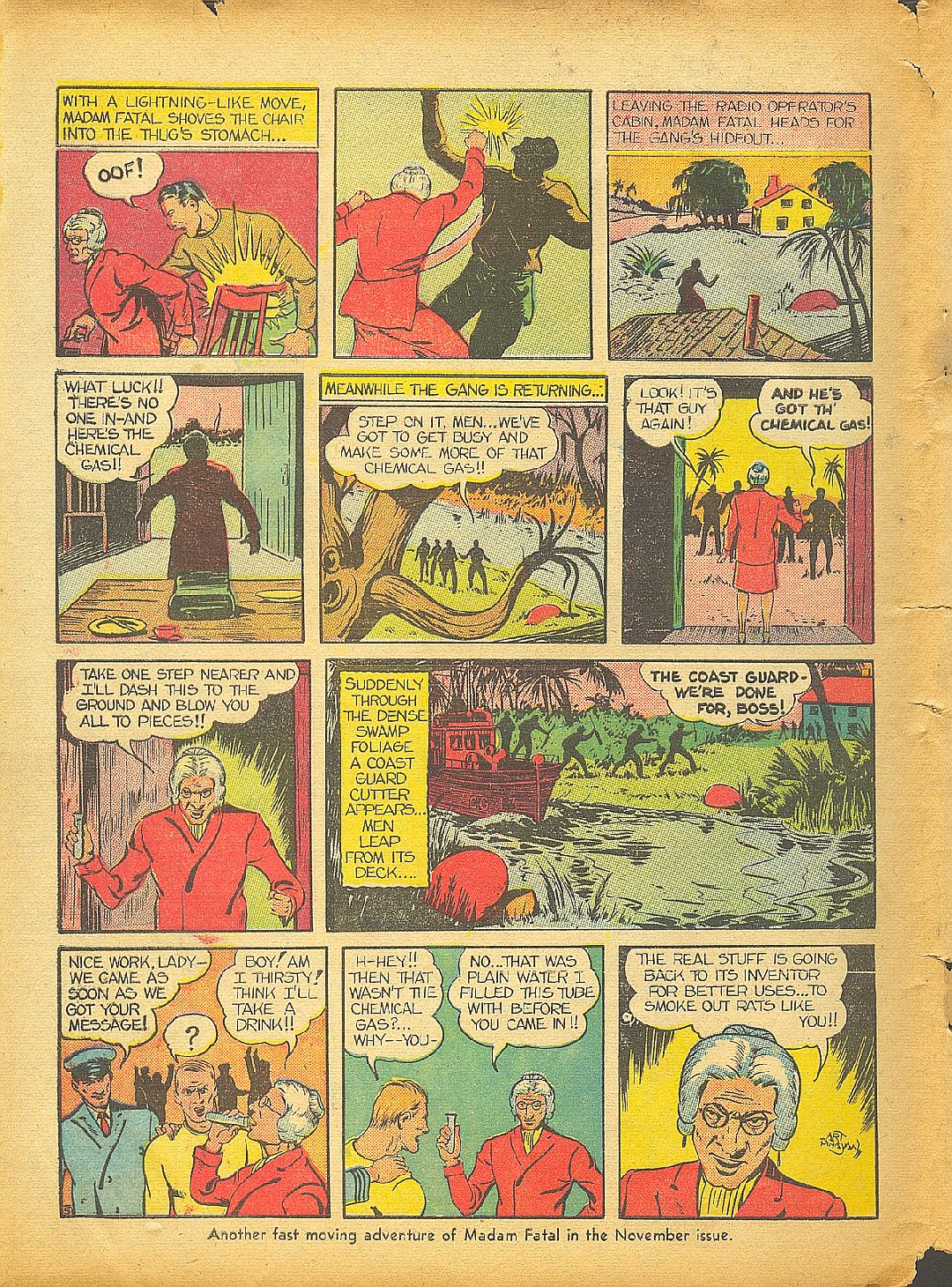 Crack Comics #6 (Quality Comics), page 56. Public domain (US).