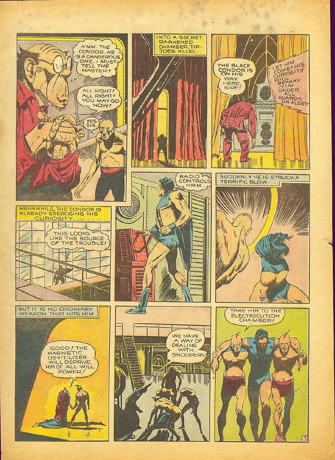 Crack Comics #6 (Quality Comics), page 7. Public domain (US).