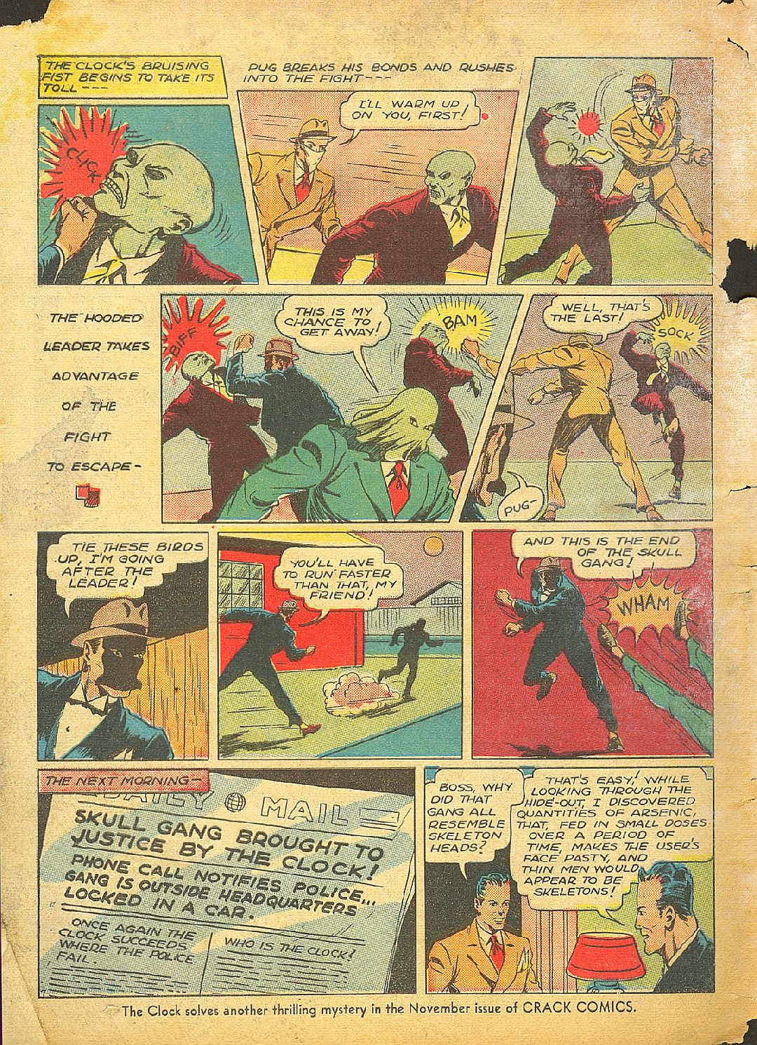 Crack Comics #6 (Quality Comics), page 66. Public domain (US).