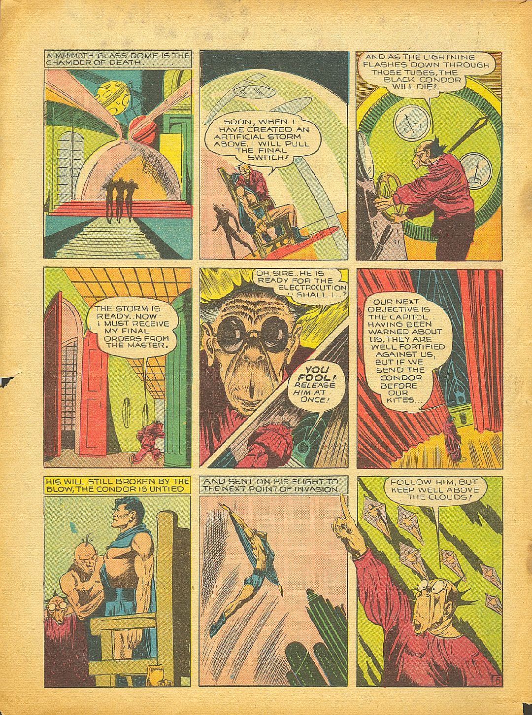 Crack Comics #6 (Quality Comics), page 8. Public domain (US).