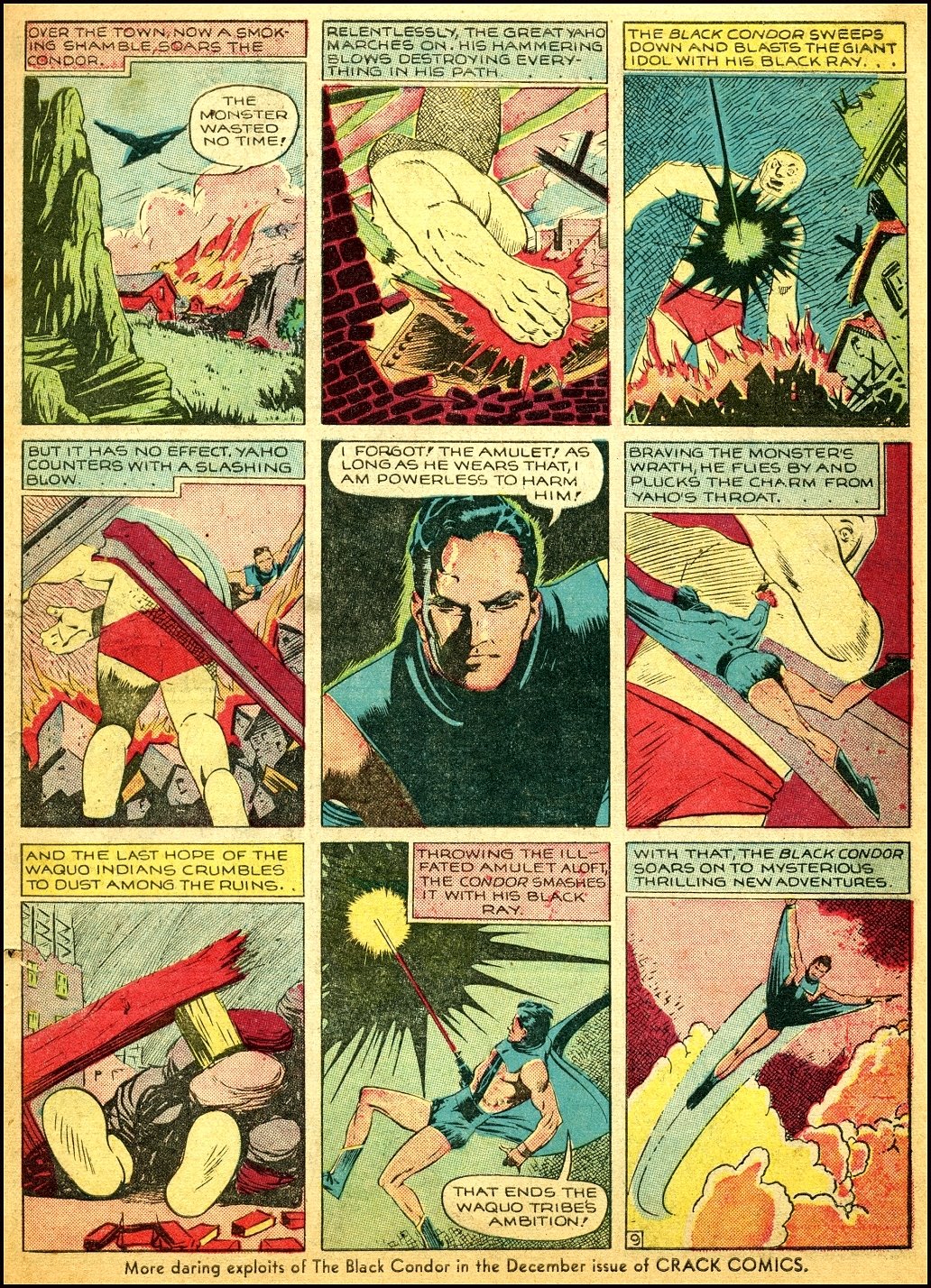 Crack Comics #7 (Quality Comics), page 11. Public domain (US).