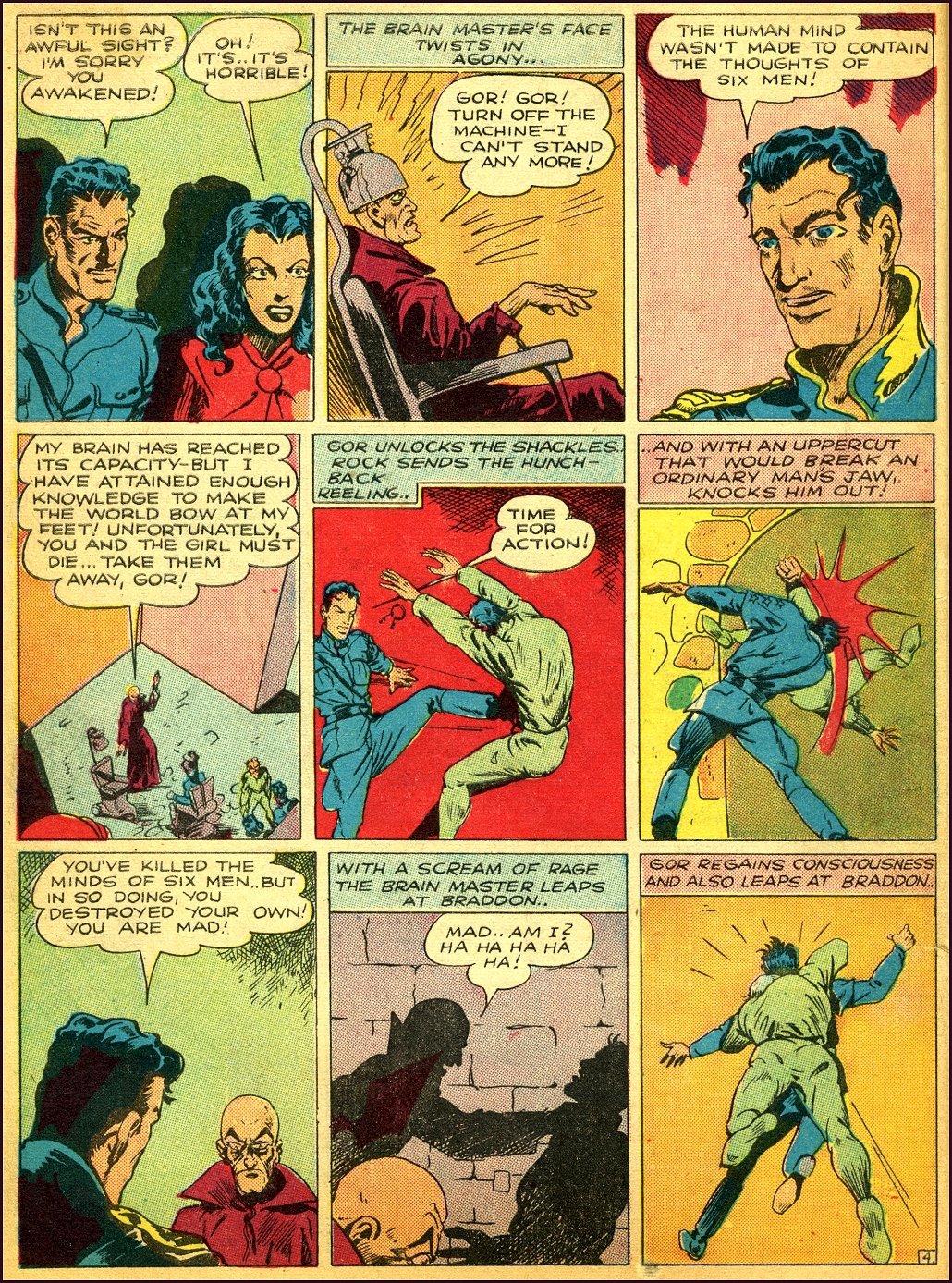 Crack Comics #7 (Quality Comics), page 18. Public domain (US).
