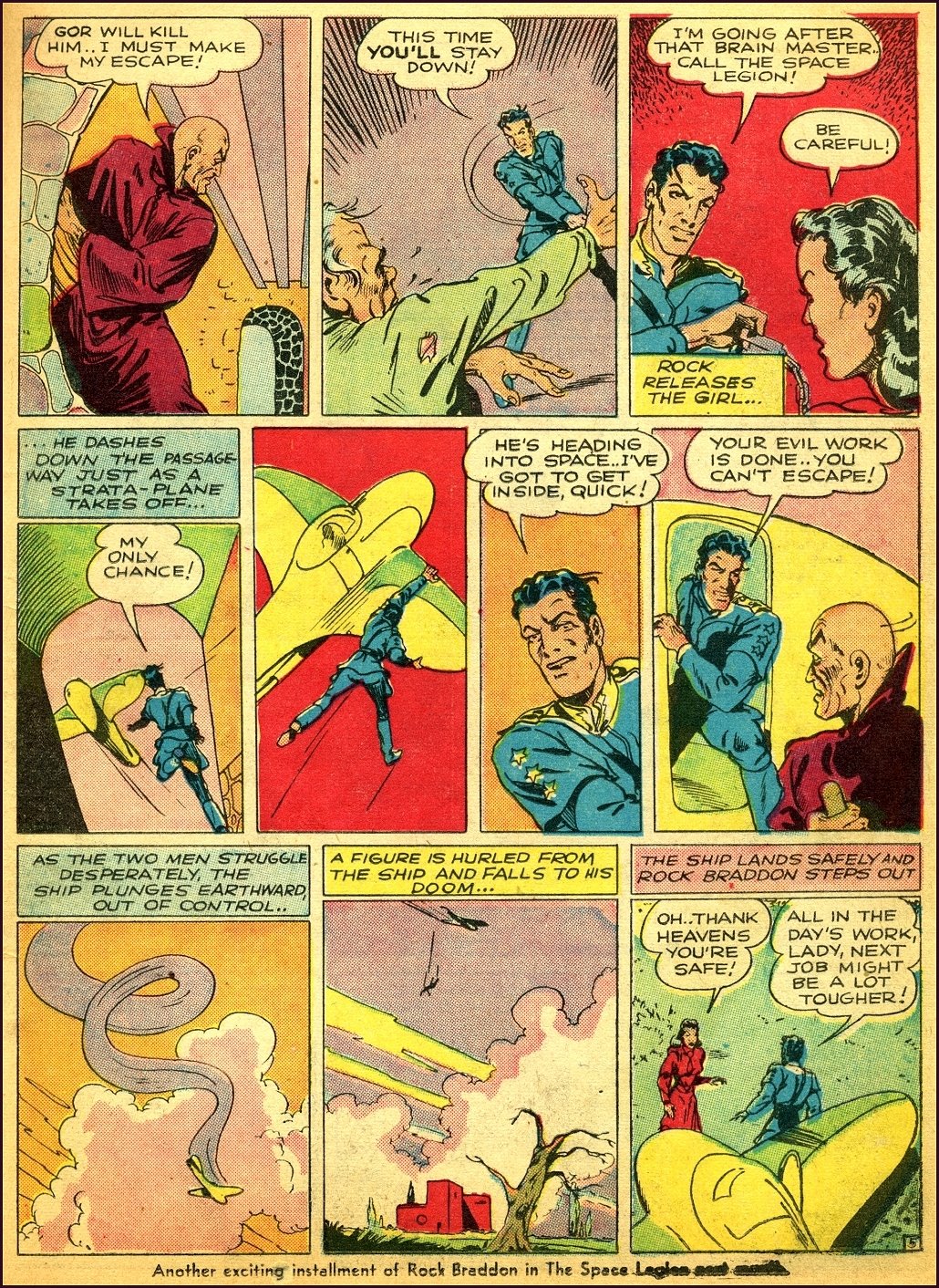 Crack Comics #7 (Quality Comics), page 19. Public domain (US).