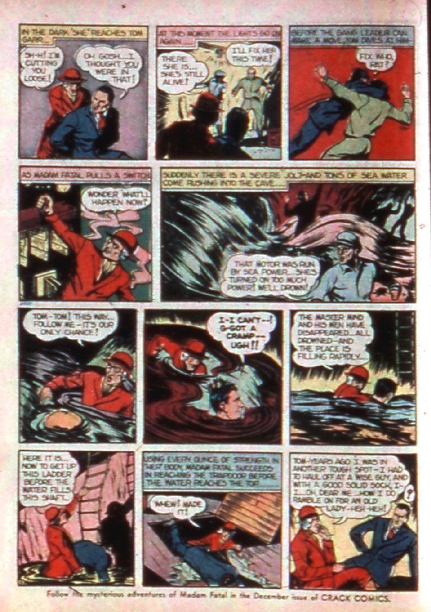 Crack Comics #7 (Quality Comics), page 24. Public domain (US).