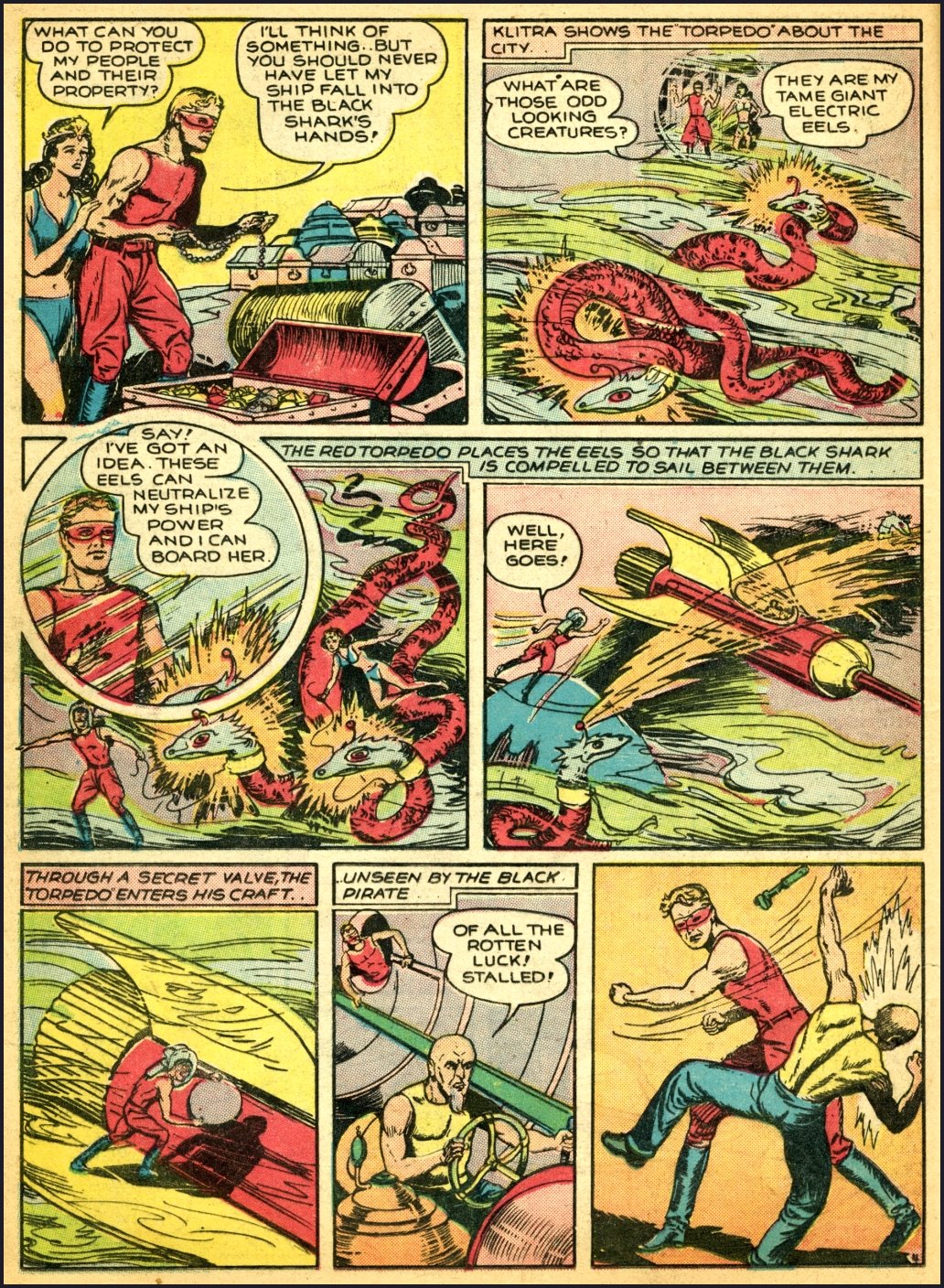 Crack Comics #7 (Quality Comics), page 28. Public domain (US).