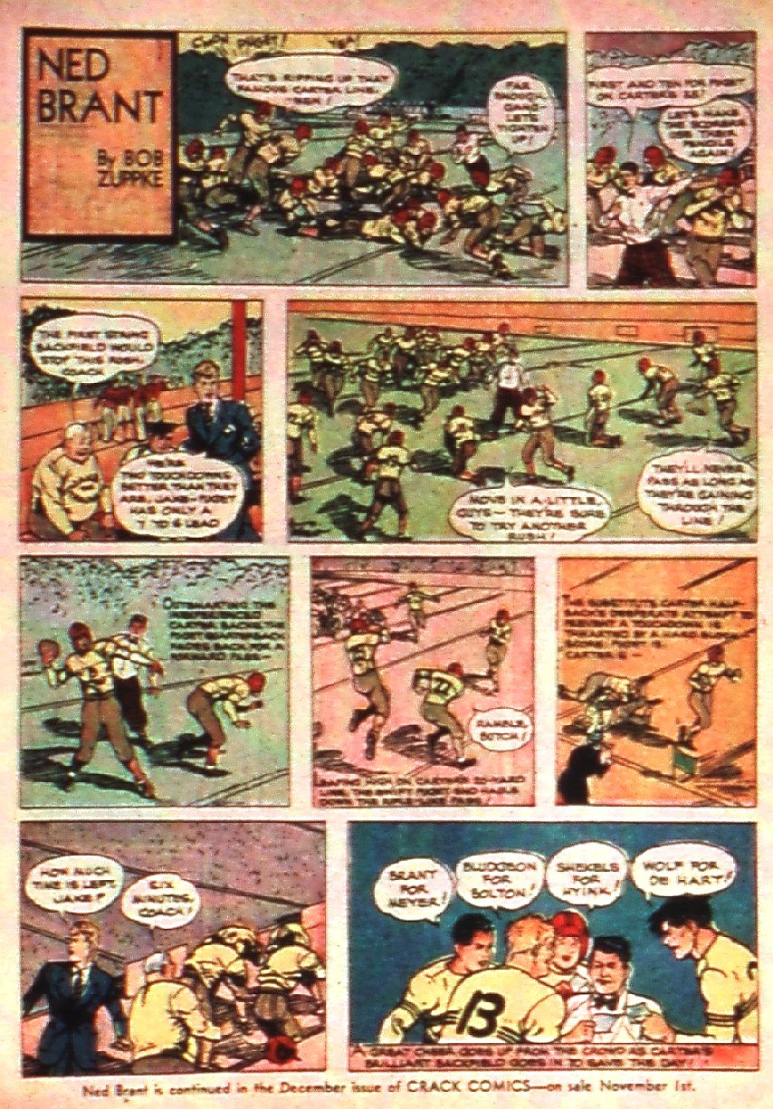 Crack Comics #7 (Quality Comics), page 33. Public domain (US).
