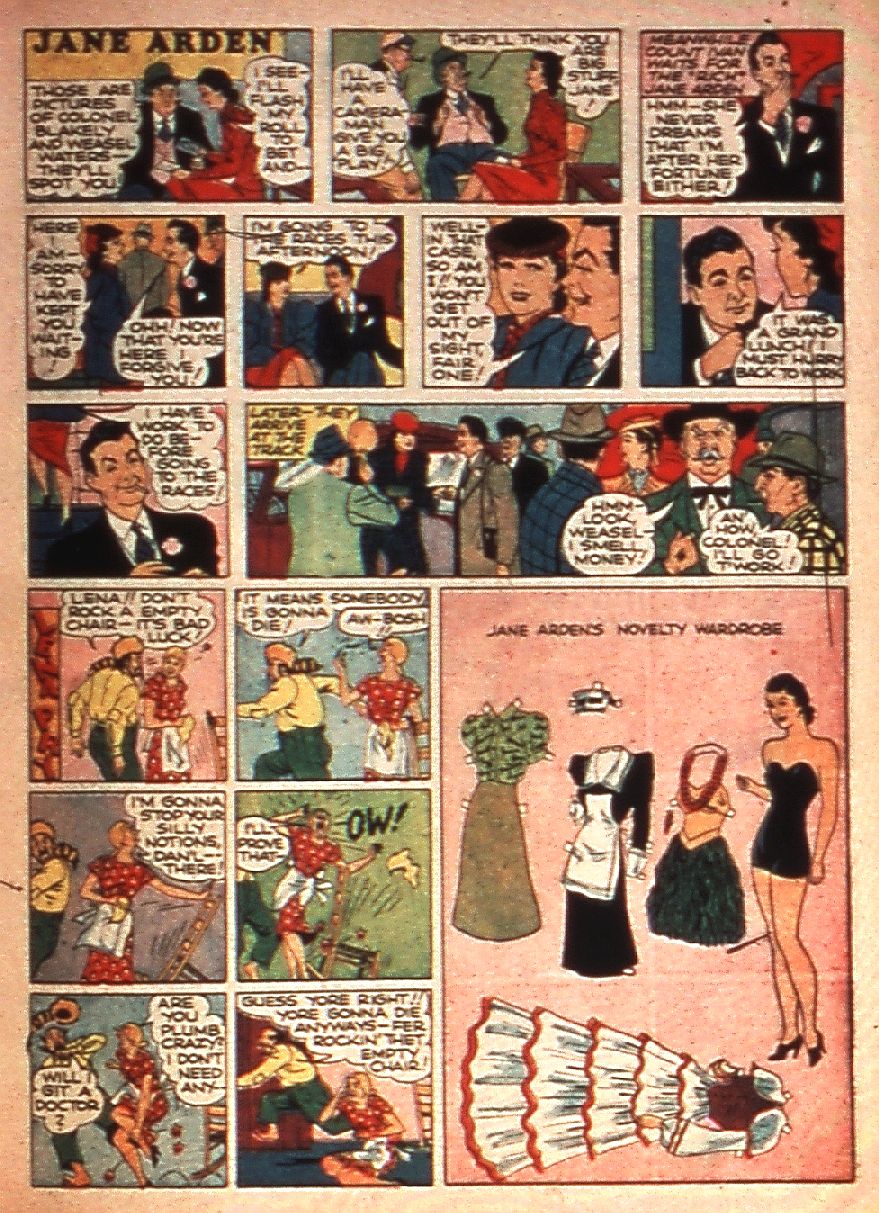 Crack Comics #7 (Quality Comics), page 47. Public domain (US).