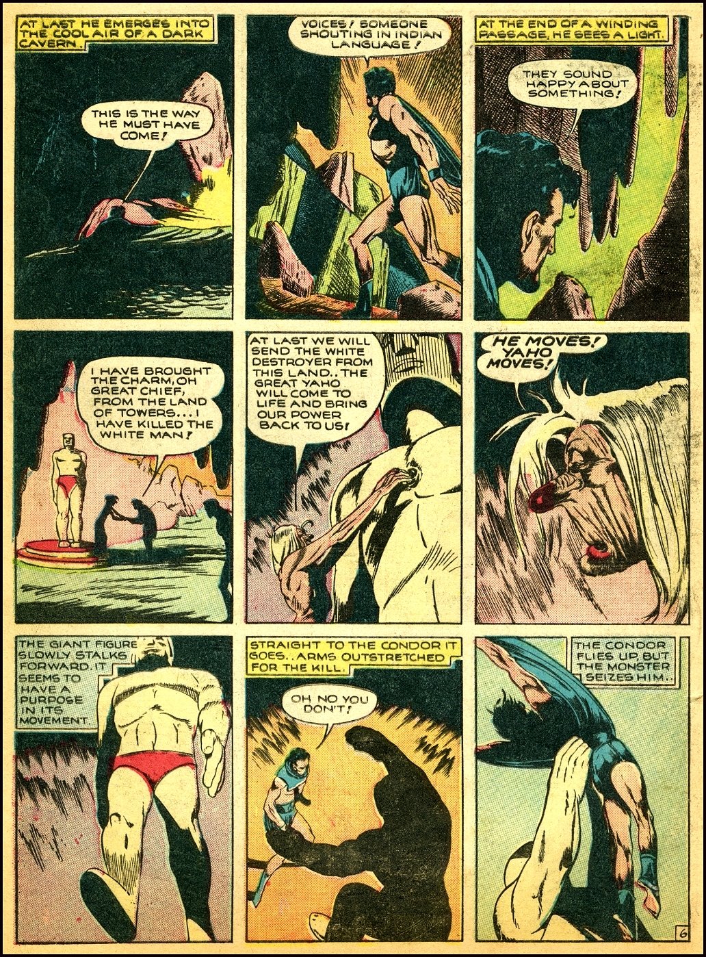 Crack Comics #7 (Quality Comics), page 8. Public domain (US).