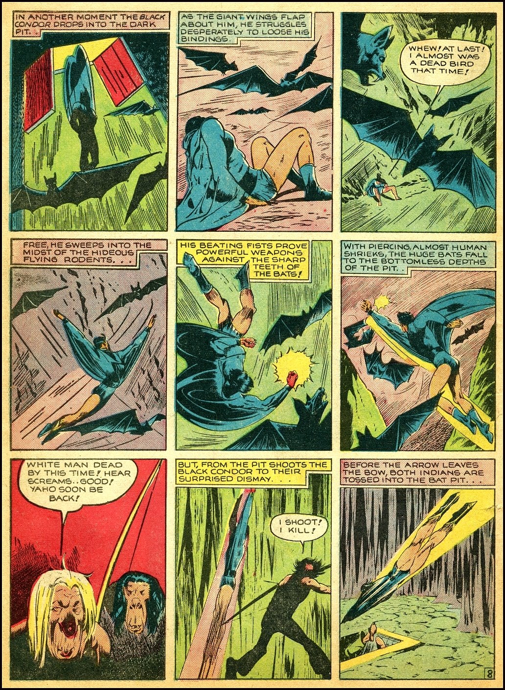 Crack Comics #7 (Quality Comics), page 10. Public domain (US).