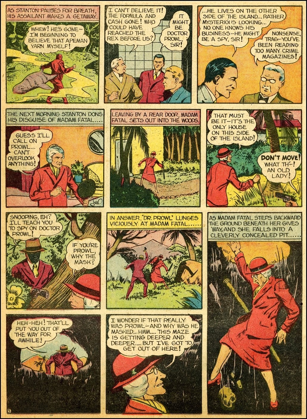 Crack Comics #8 (Quality Comics), page 22. Public domain (US).