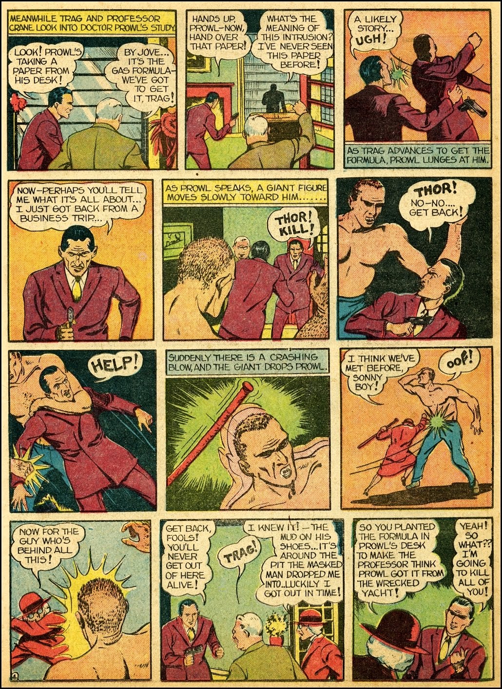 Crack Comics #8 (Quality Comics), page 23. Public domain (US).
