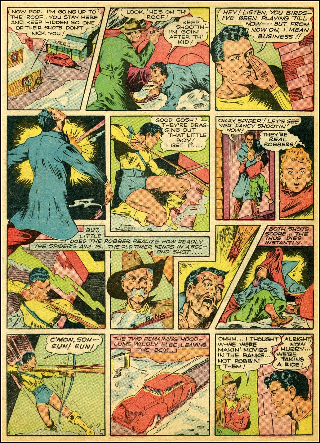 Crack Comics #8 (Quality Comics), page 37. Public domain (US).