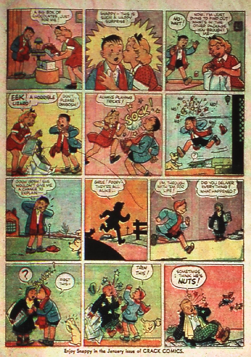 Crack Comics #8 (Quality Comics), page 45. Public domain (US).