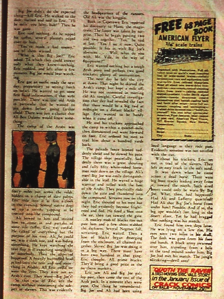 Crack Comics #8 (Quality Comics), page 51. Public domain (US).