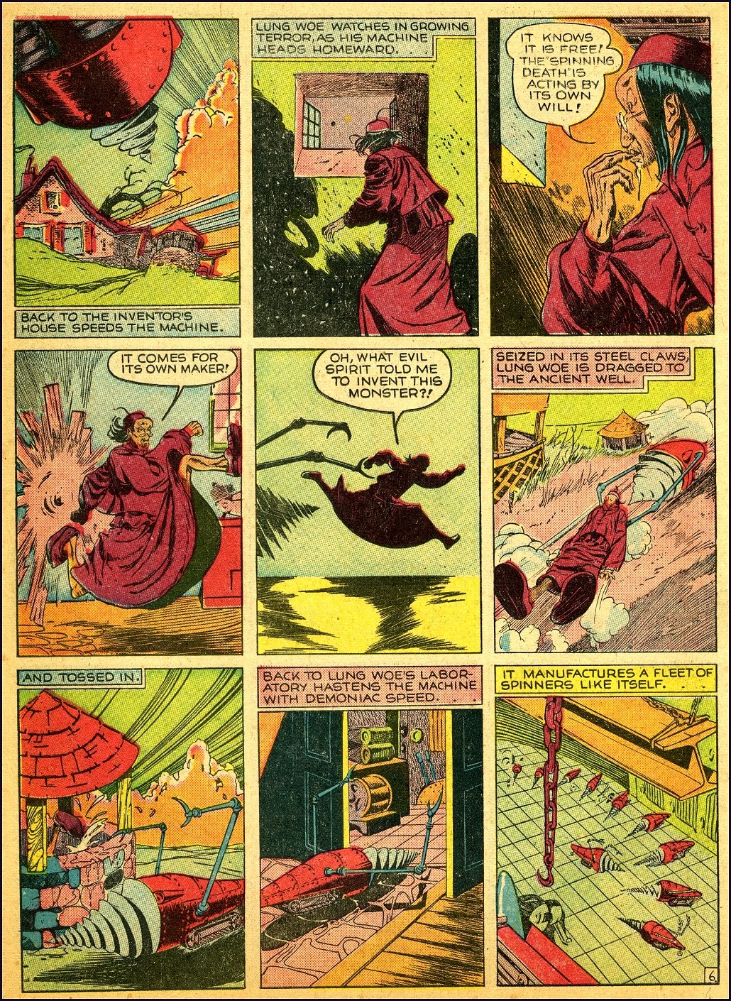 Crack Comics #8 (Quality Comics), page 8. Public domain (US).