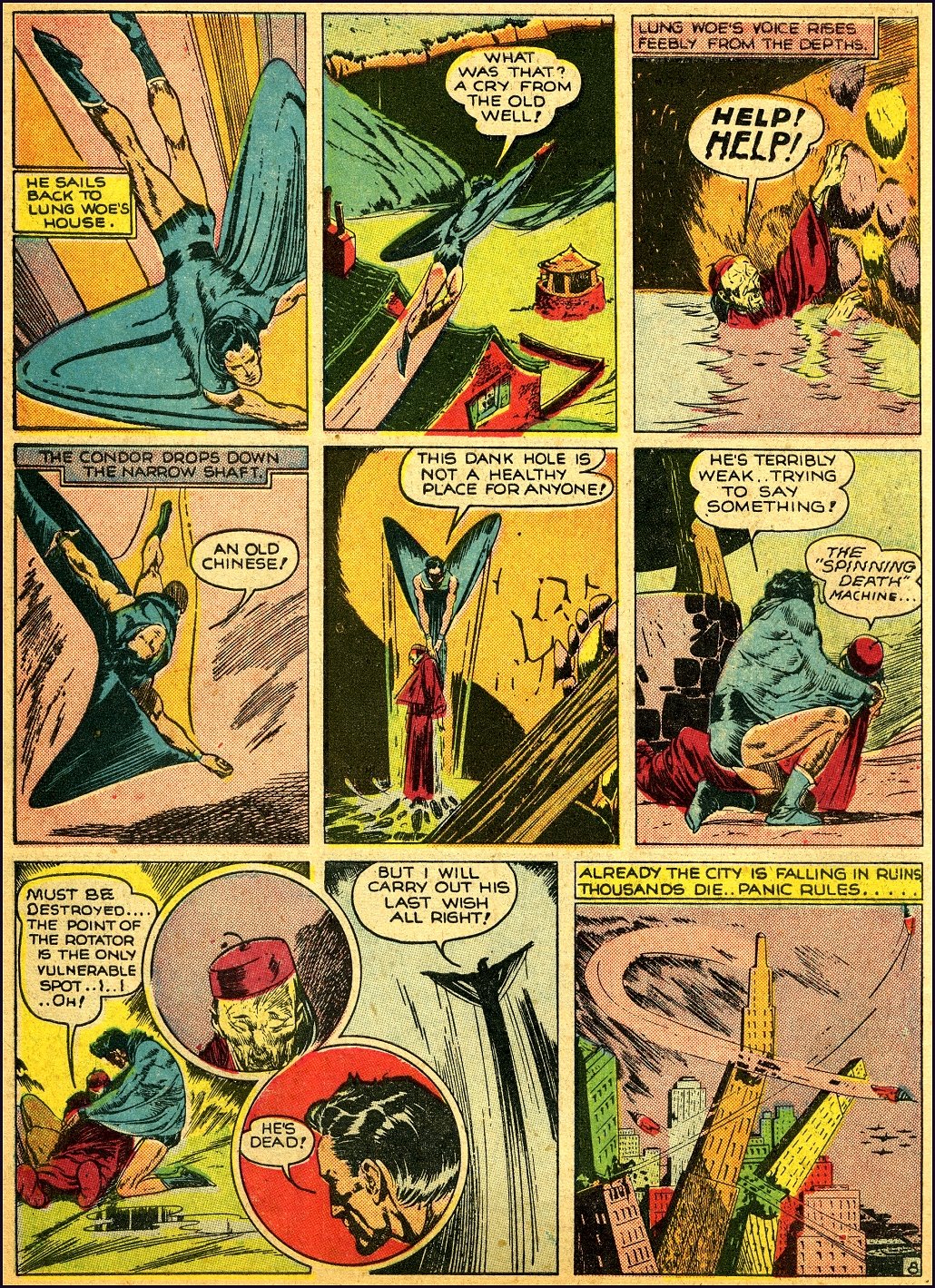 Crack Comics #8 (Quality Comics), page 10. Public domain (US).