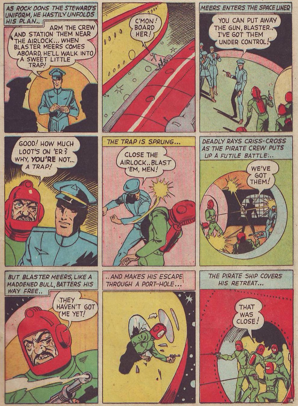 Crack Comics #9 (Quality Comics), page 17. Public domain (US).