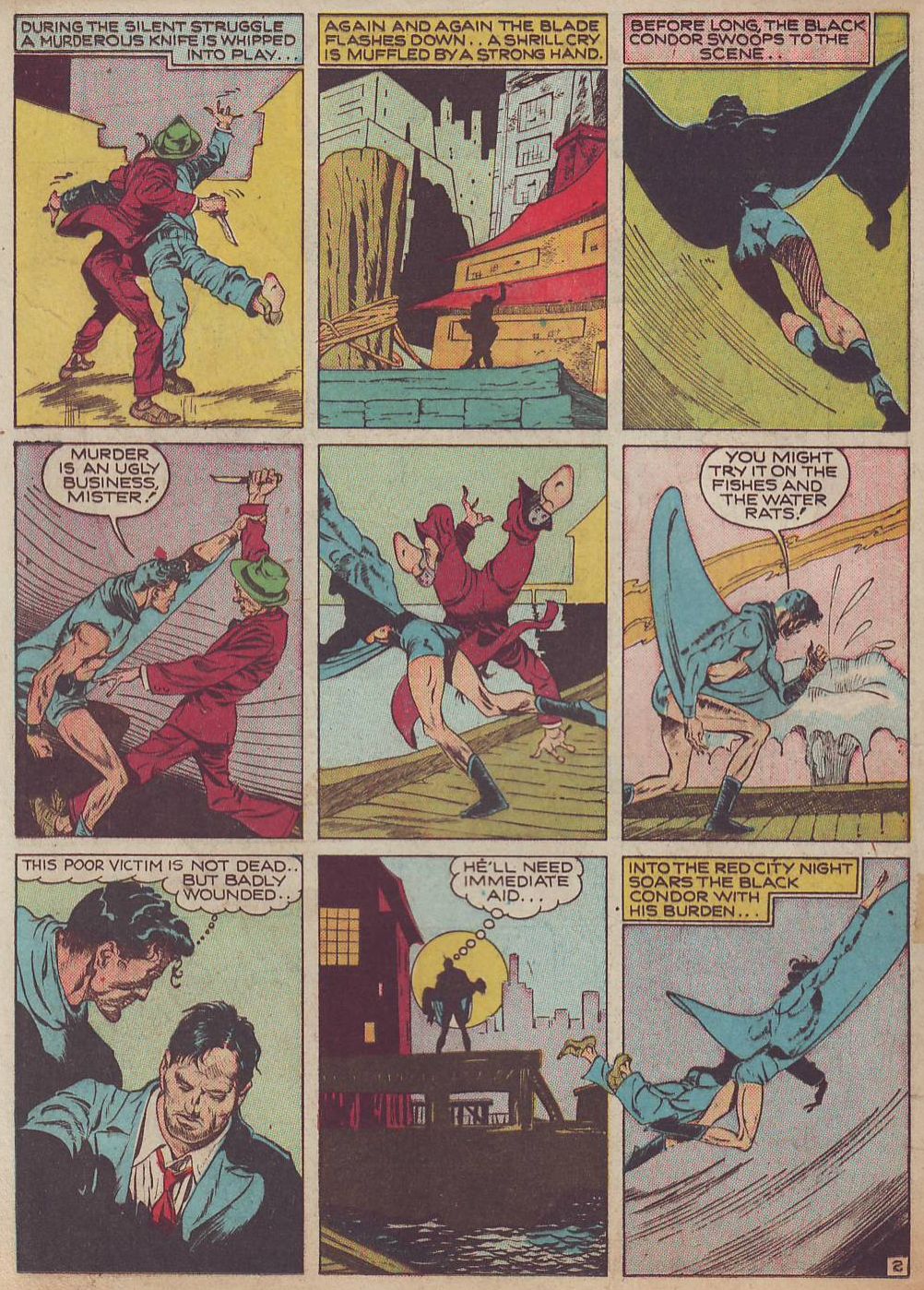 Crack Comics #9 (Quality Comics), page 4. Public domain (US).