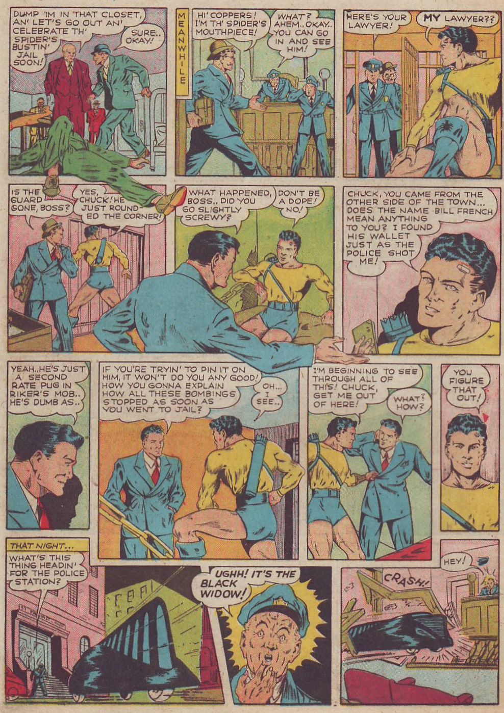 Crack Comics #9 (Quality Comics), page 36. Public domain (US).