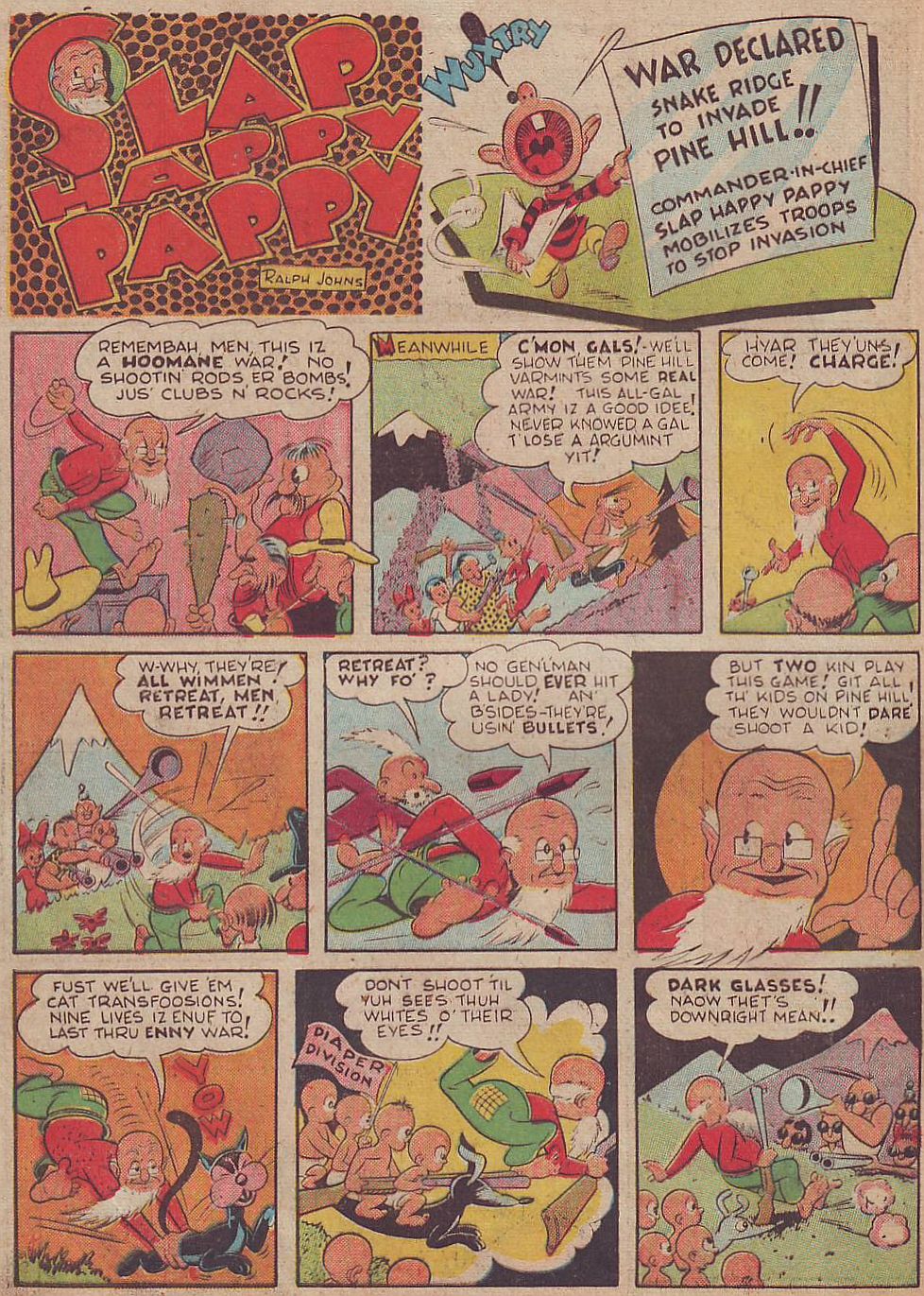 Crack Comics #9 (Quality Comics), page 40. Public domain (US).