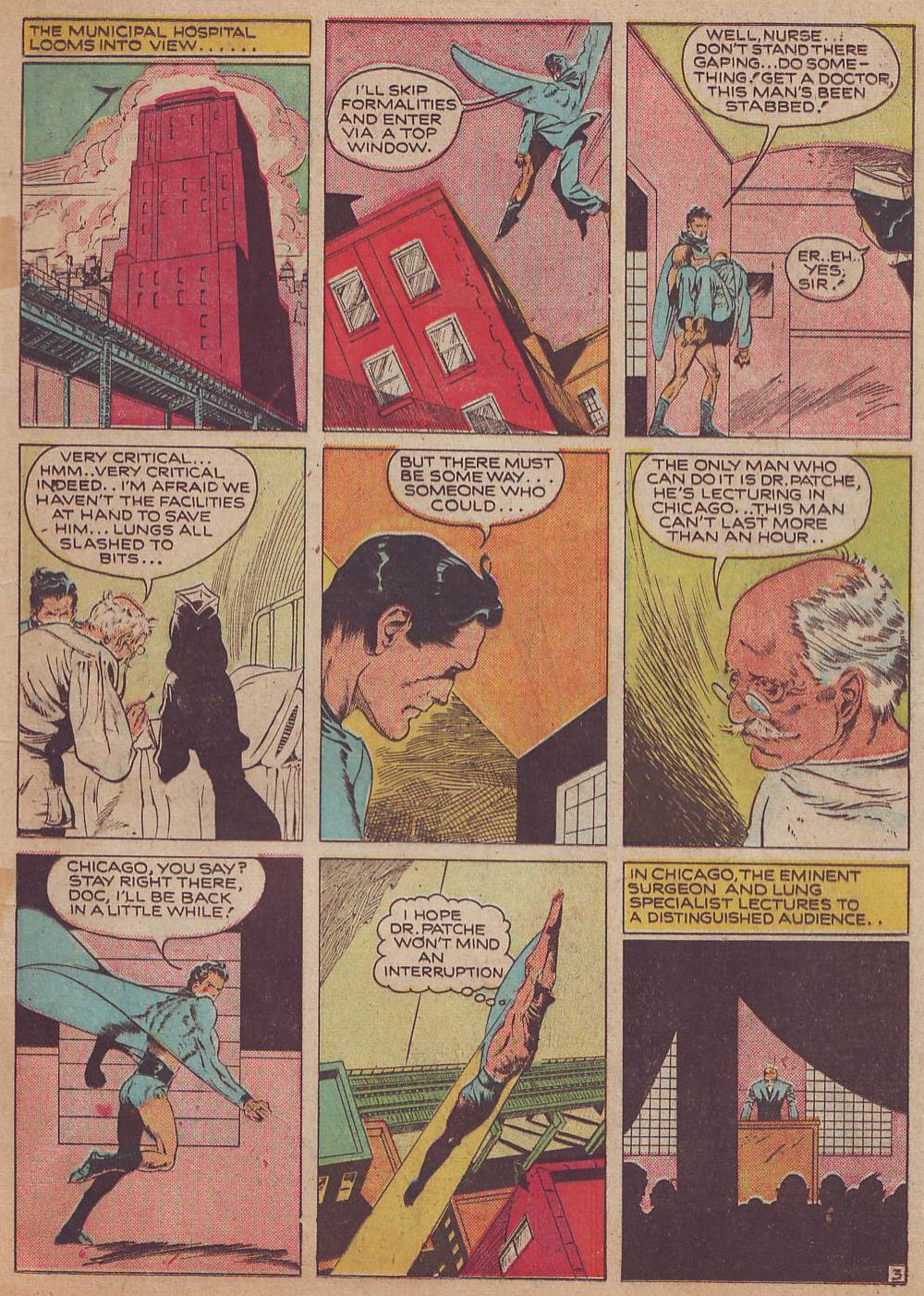 Crack Comics #9 (Quality Comics), page 5. Public domain (US).