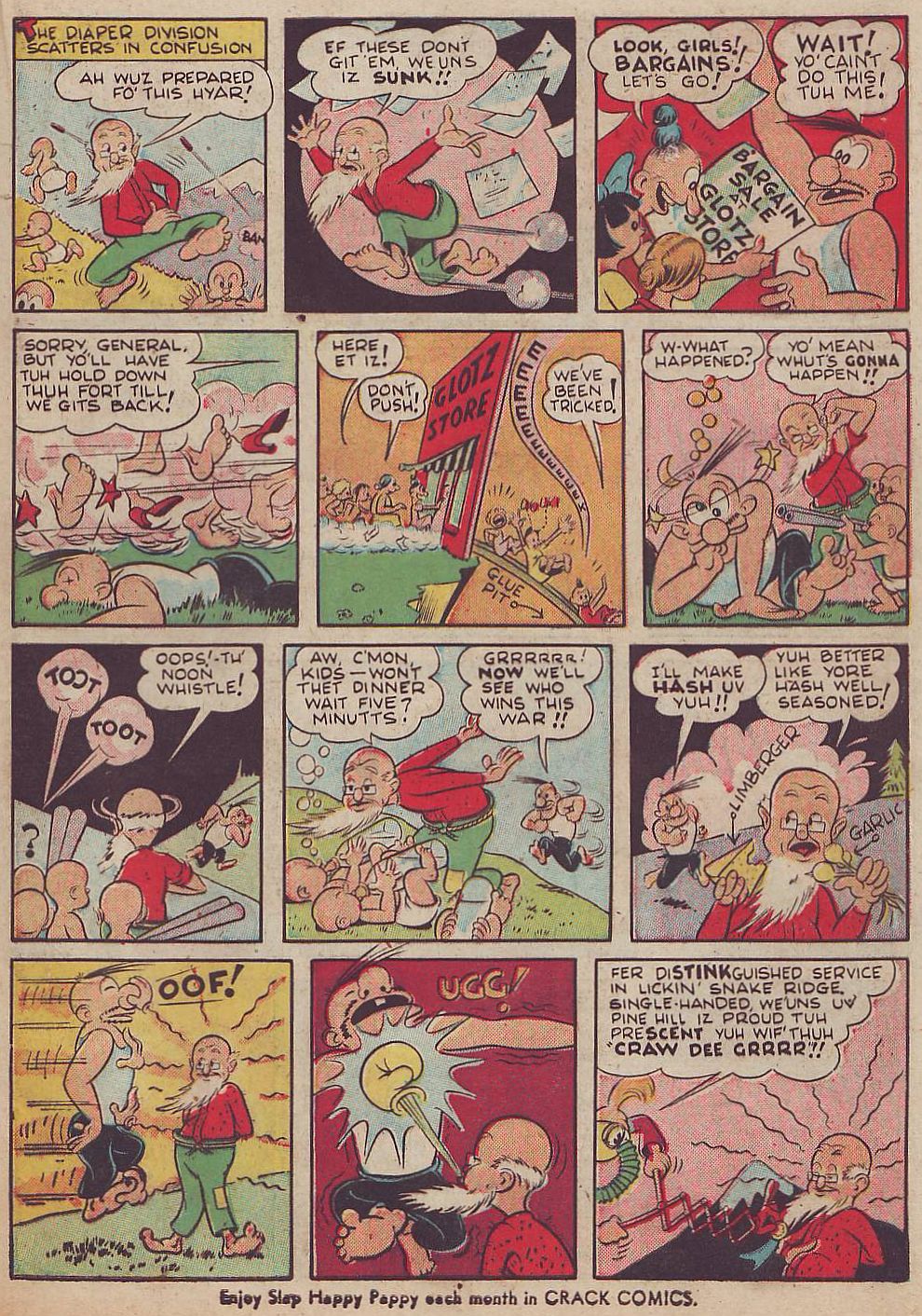 Crack Comics #9 (Quality Comics), page 41. Public domain (US).