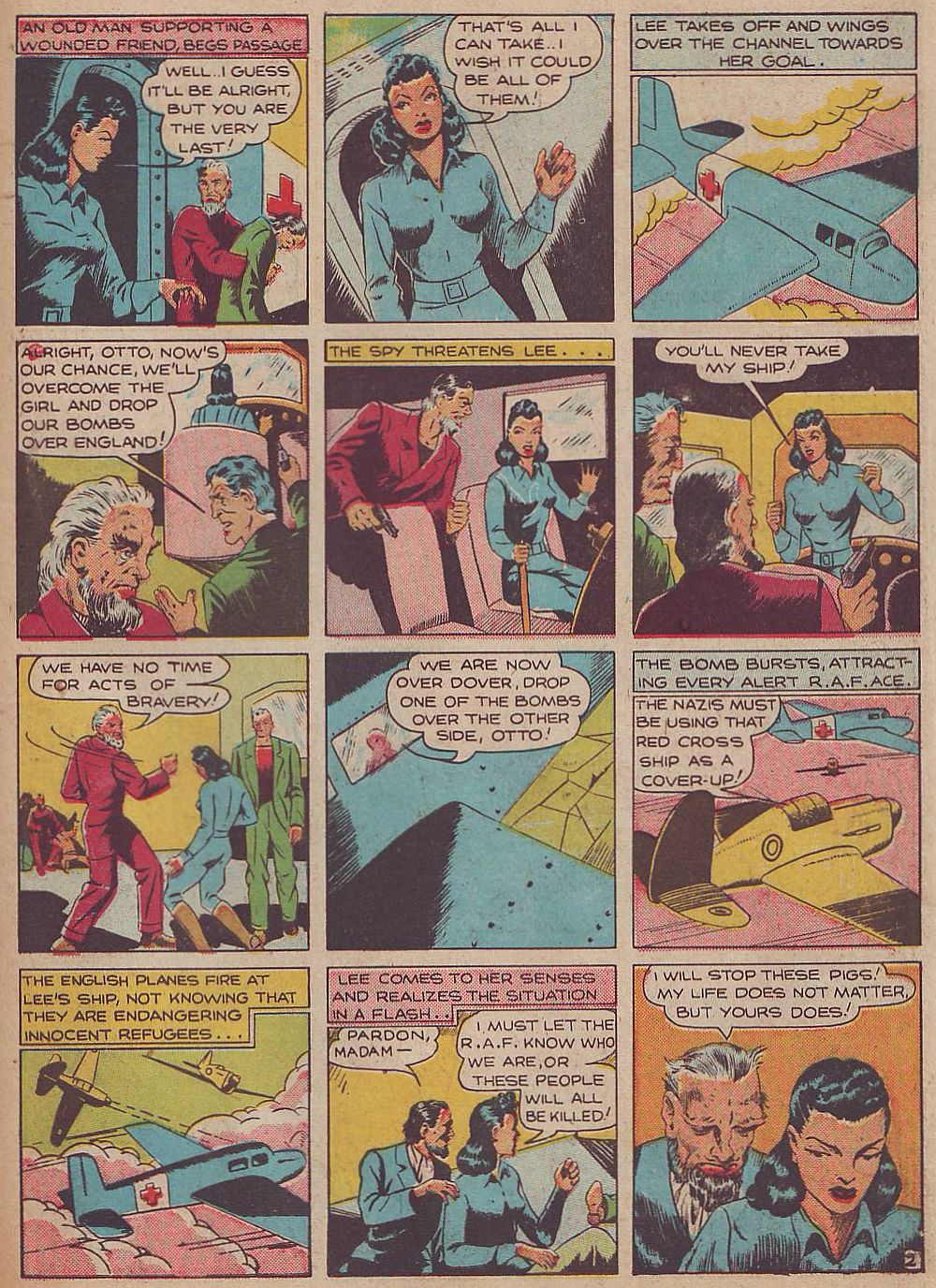 Crack Comics #9 (Quality Comics), page 47. Public domain (US).