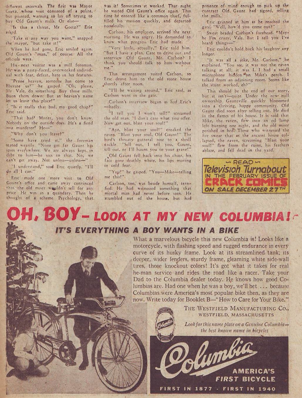 Crack Comics #9 (Quality Comics), page 51. Public domain (US).