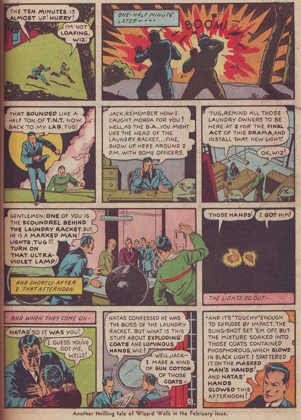 Crack Comics #9 (Quality Comics), page 57. Public domain (US).