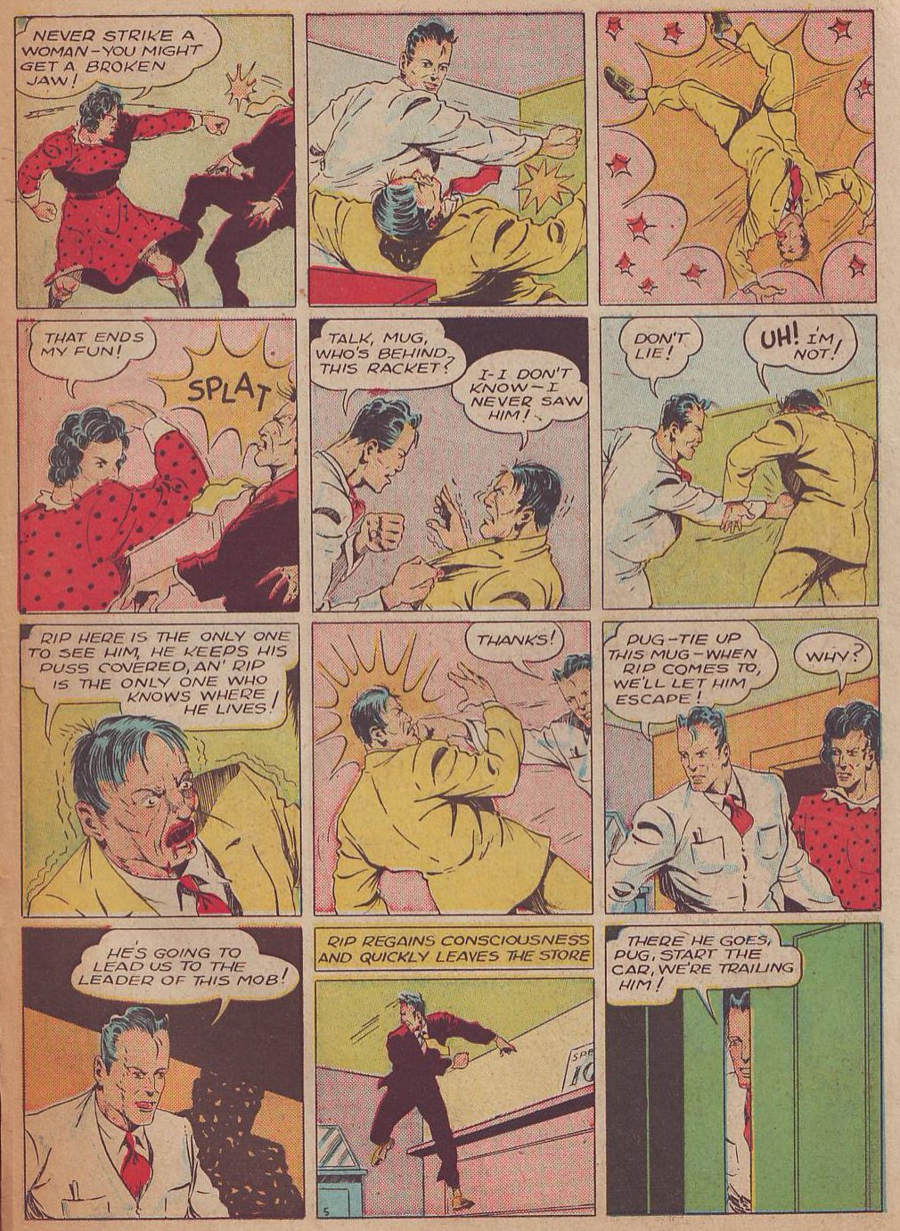 Crack Comics #9 (Quality Comics), page 63. Public domain (US).