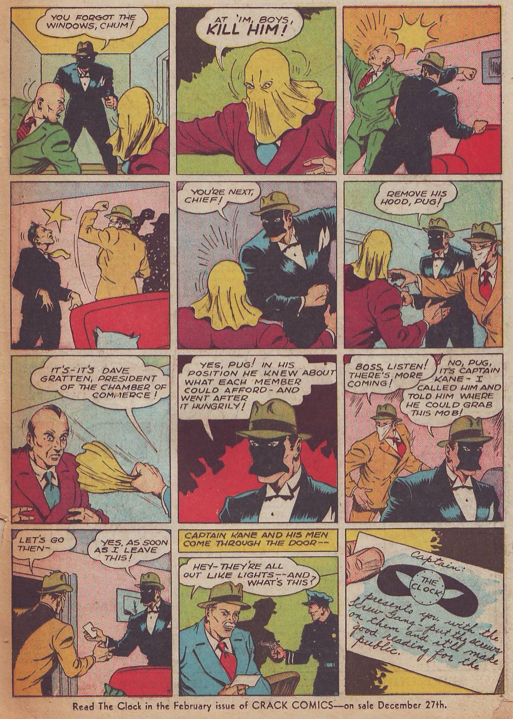 Crack Comics #9 (Quality Comics), page 65. Public domain (US).