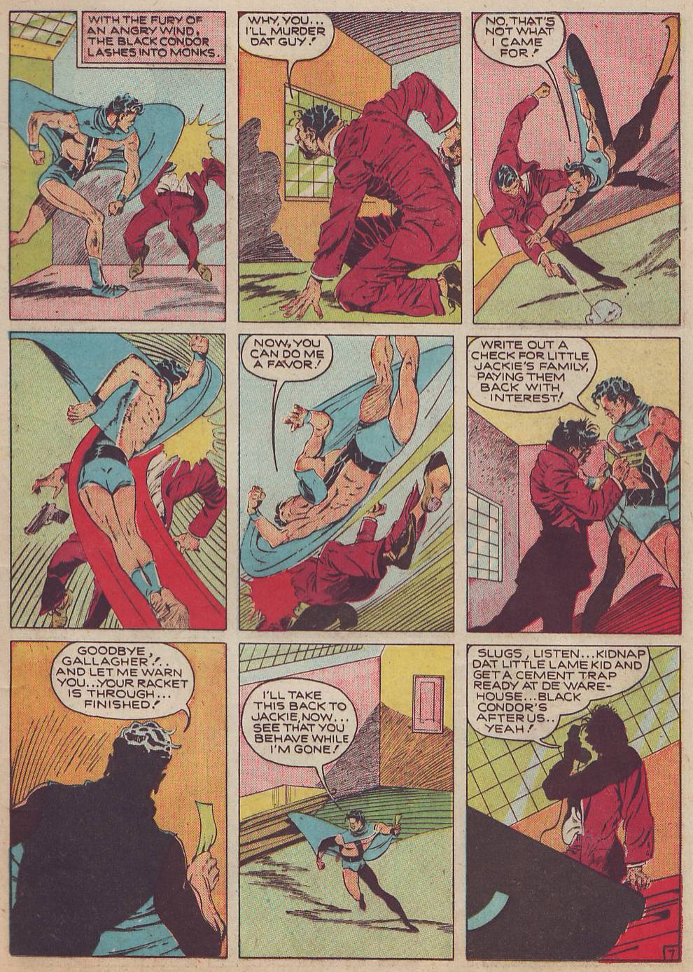 Crack Comics #9 (Quality Comics), page 9. Public domain (US).