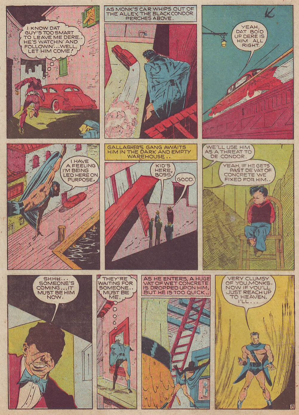 Crack Comics #9 (Quality Comics), page 10. Public domain (US).