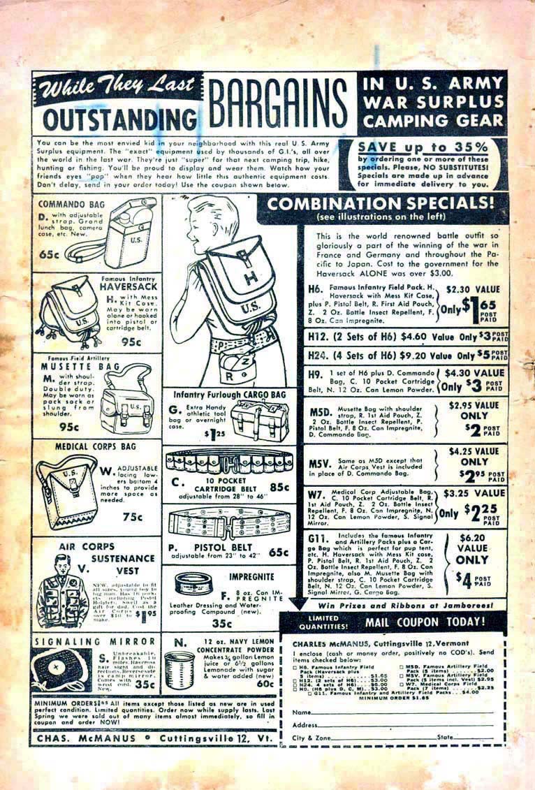 Crime Does Not Pay #100 (Lev Gleason), page 2. Public domain (US).