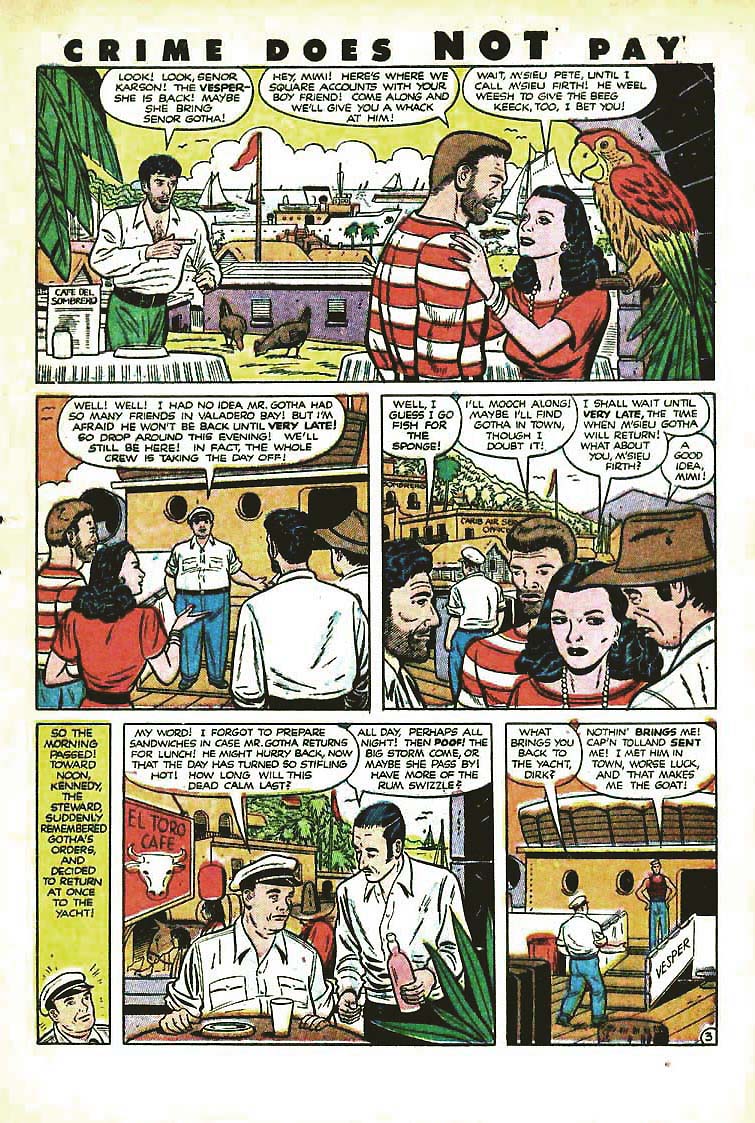 Crime Does Not Pay #100 (Lev Gleason), page 45. Public domain (US).